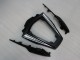 Carena Moto Kawasaki ZX10R 2011-2015 - Nero Lucido Bianco Elf Nevicare Decal