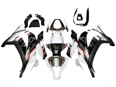 Carena Moto Kawasaki ZX10R 2011-2015 - Bianco Nero Lucido Nero Opaco Rosso Fabbrica