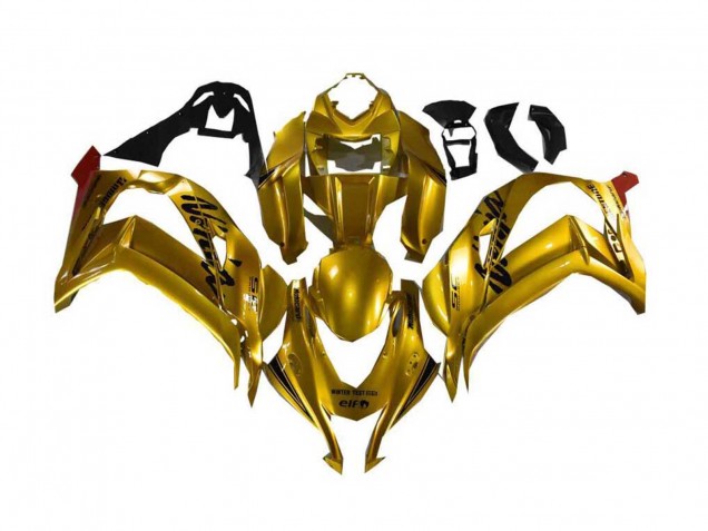 Carena Moto Kawasaki ZX10R 2016-2020 - Oro Nero