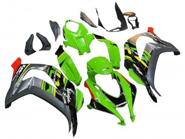 Carena Moto Kawasaki ZX10R 2016-2020 - Verde Rosso Grigio Fabbrica