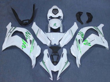 Carena Moto Kawasaki ZX10R 2016-2020 - Bianco Verde Ninja Fabbrica