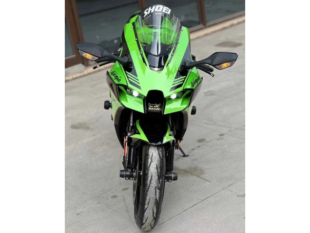 Carena Moto Kawasaki ZX10R 2021-2025 - Verde Nero Lucido