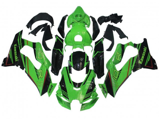 Carena Moto Kawasaki ZX10R 2021-2025 - Verde Nero Lucido