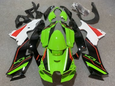 Carena Moto Kawasaki ZX10R 2021-2025 - Verde Nero Arancia Bianco Fabbrica