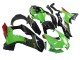 Carena Moto Kawasaki ZX10R 2021-2025 - Verde Nero Rosso Honeycomb
