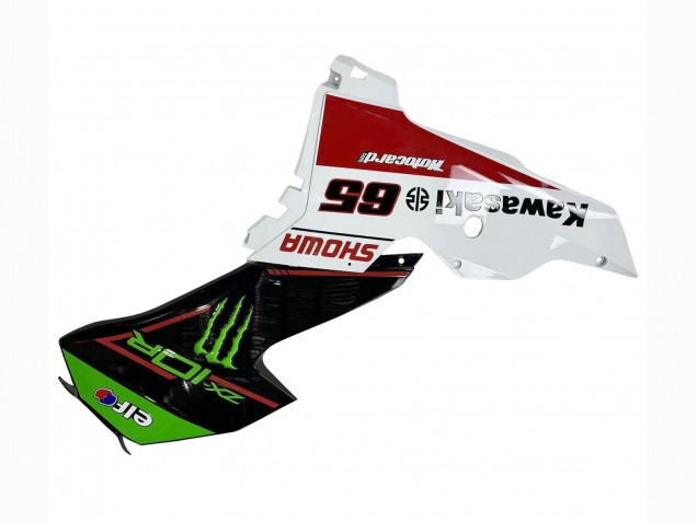 Carena Moto Kawasaki ZX10R 2021-2025 - Verde Nero Bianco Rosso Blu Showr Elf Mostro