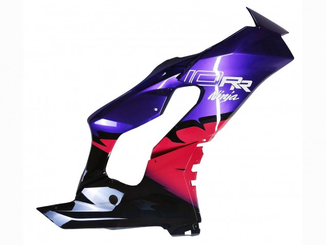 Carena Moto Kawasaki ZX10R 2021-2025 - Rosso Nero Viola Bianco