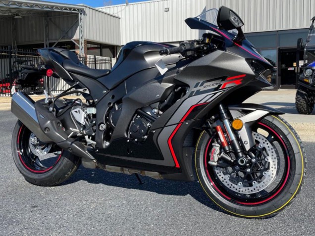 Carena Moto Kawasaki ZX10R 2021-2025 - Nero Grigio Rosso