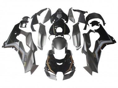 Carena Moto Kawasaki ZX10R 2021-2025 - Nero Grigio Oro Fabbrica