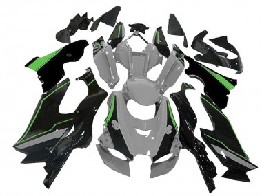 Carena Moto Kawasaki ZX10R 2021-2025 - Grigio Verde Nero Fabbrica