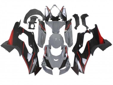 Carena Moto Kawasaki ZX10R 2021-2025 - Grigio Nero Rosso Fabbrica