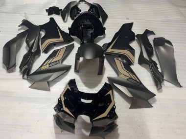 Carena Moto Kawasaki ZX10R 2021-2025 - Nero Opaco Nero Lucido Marrone Fabbrica
