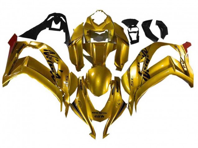 Carena Moto Kawasaki ZX10R 2021-2025 - Oro Nero