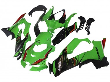 Carena Moto Kawasaki ZX10R 2021-2025 - Verde Nero Rosso Fabbrica