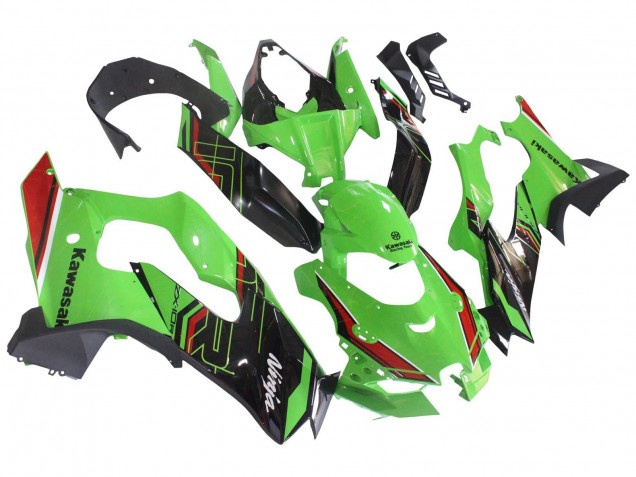 Carena Moto Kawasaki ZX10R 2021-2025 - Verde Nero Rosso