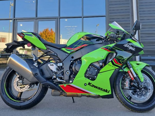 Carena Moto Kawasaki ZX10R 2021-2025 - Verde Nero Rosso