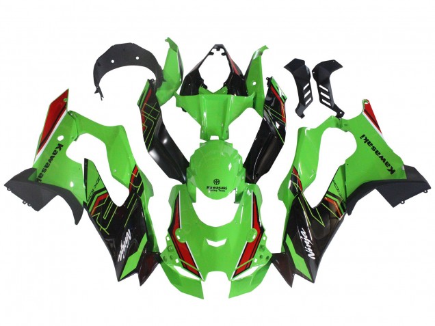Carena Moto Kawasaki ZX10R 2021-2025 - Verde Nero Rosso