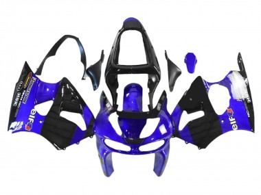 Carena Moto Kawasaki ZX6R 1998-1999 - Blu Nero Lucido Elf Bridgestone Fabbrica