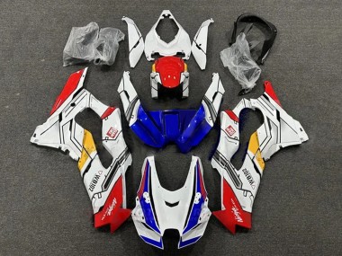 Carena Moto Kawasaki ZX10R 2021-2025 - Bianco Rosso Blu Giallo WB102 Fabbrica
