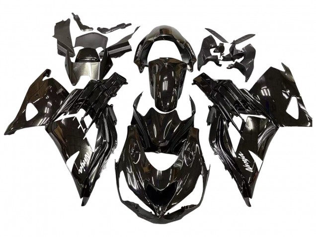 Carena Moto Kawasaki ZX14R ZZR1400 2012-2024 - Nero Lucido Nero Opaco Bianco Ninja