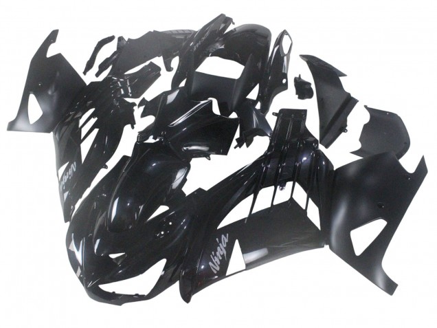 Carena Moto Kawasaki ZX14R ZZR1400 2012-2024 - Nero Lucido Nero Opaco Bianco Ninja