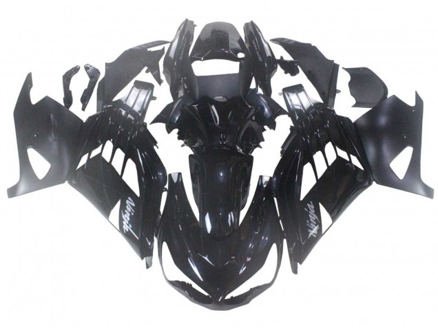 Carena Moto Kawasaki ZX14R ZZR1400 2012-2024 - Nero Lucido Nero Opaco Bianco Ninja