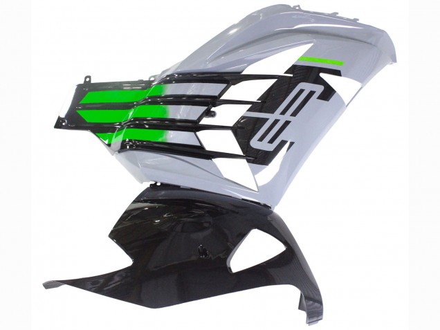 Carena Moto Kawasaki ZX14R ZZR1400 2012-2024 - Grigio Verde Nero