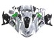 Carena Moto Kawasaki ZX14R ZZR1400 2012-2024 - Grigio Verde Nero
