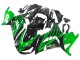 Kit Carena Moto Kawasaki ZX14R ZZR1400 2012-2024 - Verde Nero Lucido
