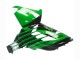 Kit Carena Moto Kawasaki ZX14R ZZR1400 2012-2024 - Verde Nero Lucido