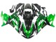 Kit Carena Moto Kawasaki ZX14R ZZR1400 2012-2024 - Verde Nero Lucido