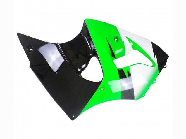 Carena Moto Kawasaki ZX6R 1998-1999 - Verde Bianco Nero Lucido