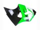 Carena Moto Kawasaki ZX6R 1998-1999 - Verde Bianco Nero Lucido