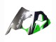 Carena Moto Kawasaki ZX6R 1998-1999 - Verde Bianco Blu Scuro Argento