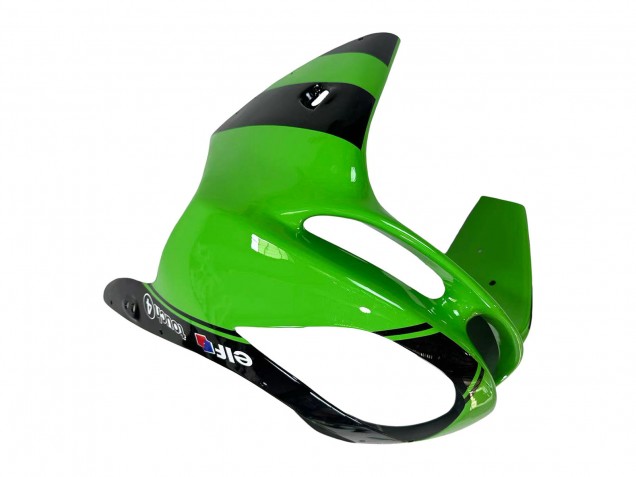 Carena Moto Kawasaki ZX6R 1998-1999 - Verde Nero Lucido Elf Bridgestone