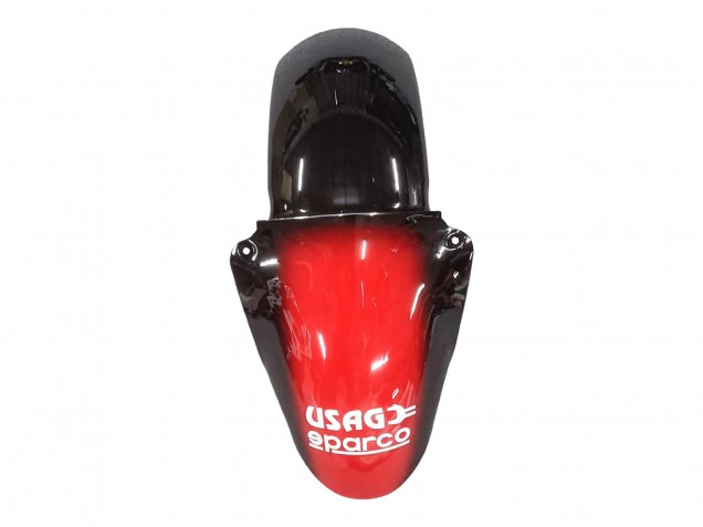 Carena Moto Kawasaki ZX6R 2000-2002 - Nero Lucido Rosso Blu Rosso PlayStation 2