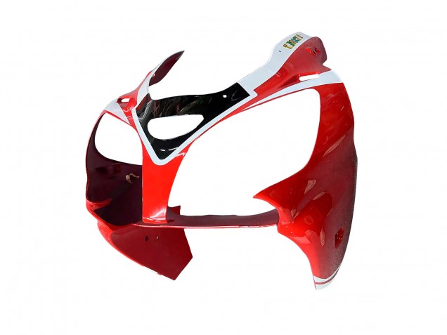 Carena Moto Kawasaki ZX6R 2000-2002 - Bianco Rosso Nero