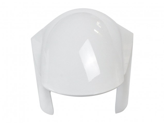 Carena Moto Kawasaki ZX6R 2003-2004 - Bianco Nero Decals