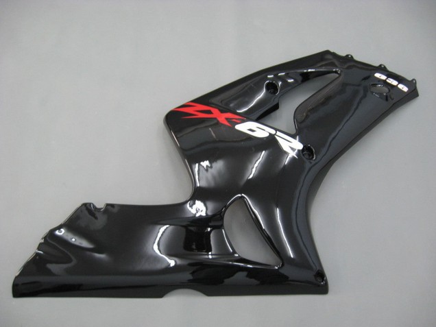 Carena Moto Kawasaki ZX6R 2003-2004 - Nero Lucido