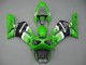 Carena Moto Kawasaki ZX6R 2003-2004 - Verde Bianco Nero Elf Bridgestone