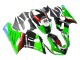 Carena Moto Kawasaki ZX6R 2005-2006 - Verde Rosso Nero Elf 66
