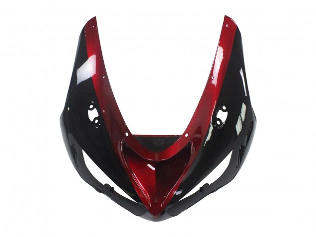 Carena Moto Kawasaki ZX6R 2005-2006 - Rosso Nero Lucido
