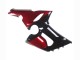 Carena Moto Kawasaki ZX6R 2005-2006 - Rosso Nero Lucido