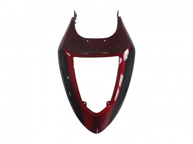 Carena Moto Kawasaki ZX6R 2005-2006 - Rosso Nero Lucido