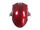 Carena Moto Kawasaki ZX6R 2005-2006 - Rosso Nero Lucido