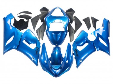 Carena Moto Kawasaki ZX6R 2005-2006 - Lucido Blu Fabbrica