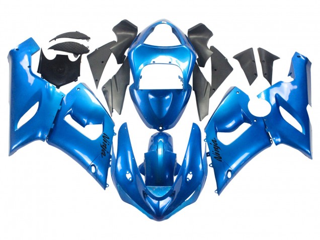 Carena Moto Kawasaki ZX6R 2005-2006 - Lucido Blu