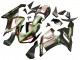 Carena Moto Kawasaki ZX6R 2005-2006 - Nero Argento Verde Rosso K-26