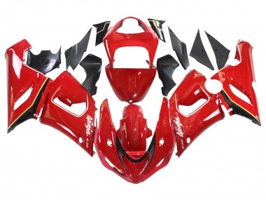 Carena Moto Kawasaki ZX6R 2005-2006 - Rosso Giallo Nero Fabbrica
