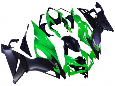 Carena Moto Kawasaki ZX6R 2019-2022 - Verde Nero Opaco Fabbrica